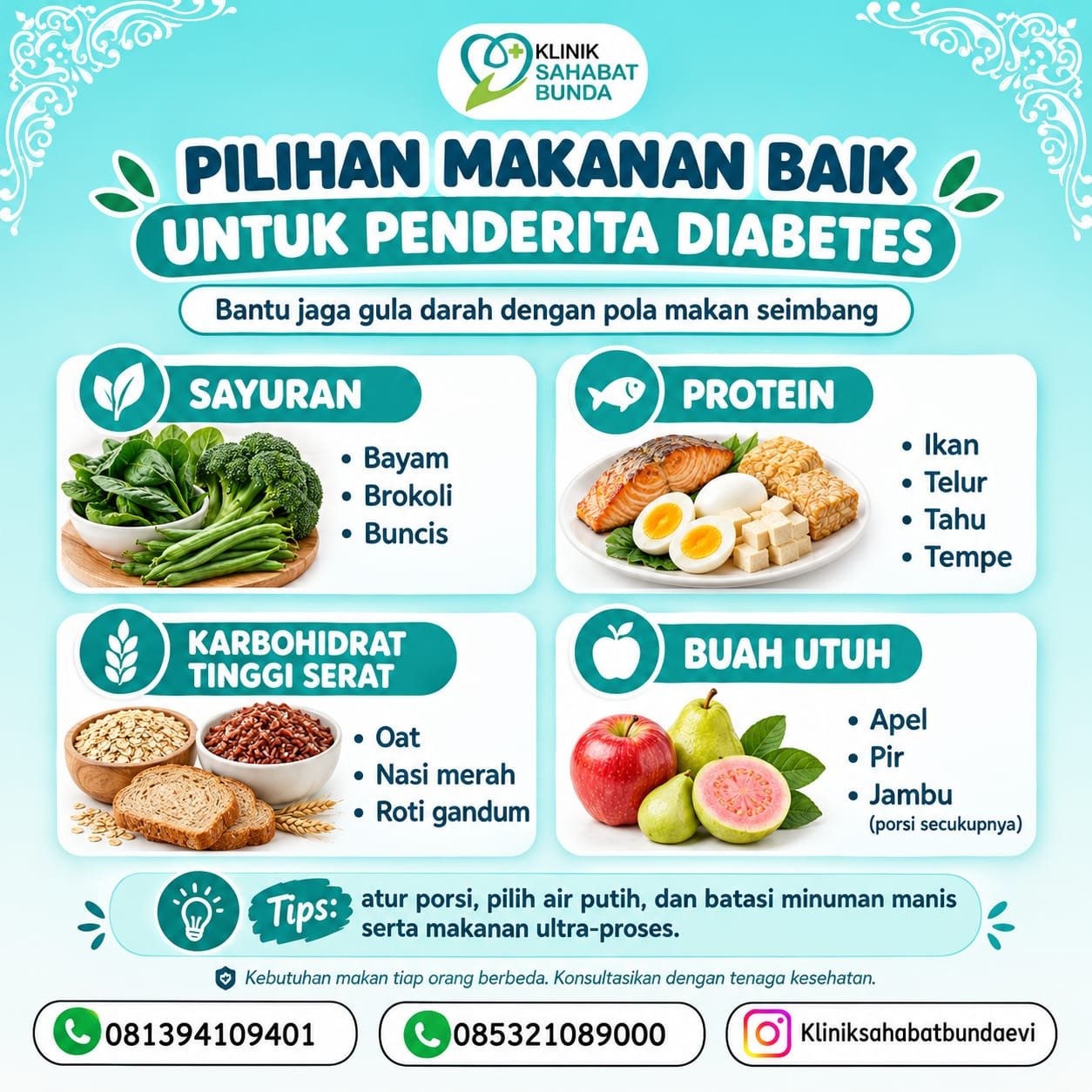 Penderita Diabetes, Yuk Pilih Makanan yang Tepat! Ini Panduan Pola Makan Sehat untuk Menjaga Gula Darah