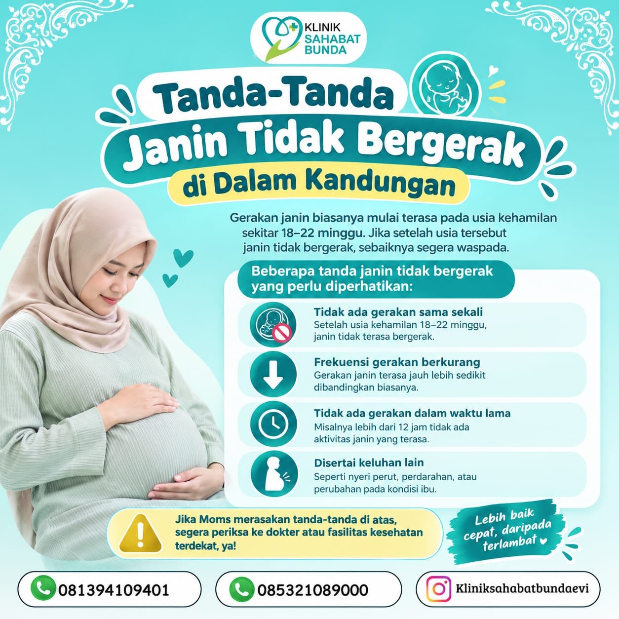 Bumil, Yuk Lebih Peka dengan Gerakan Si Kecil! Kenali Tanda Bahaya Gerakan Janin Berkurang